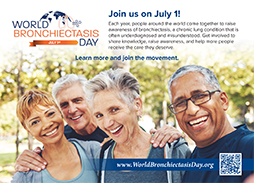 World Bronchiectasis Day Postcard (For Print)