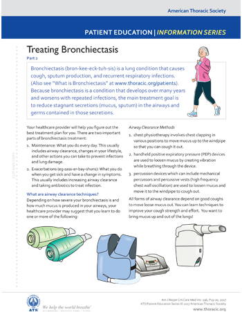 ATS Bronchiectasis Information Series Part 2